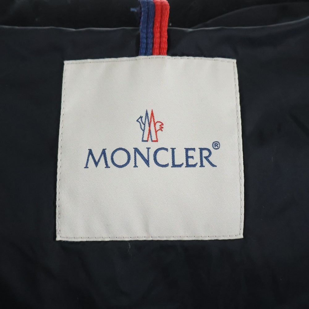 MONCLER(モンクレール) 19AW MONTGENEVRE モンジュネーブル ジップアップ ウール ナイロン ダウンジャケット ブラック D20914033805 54272