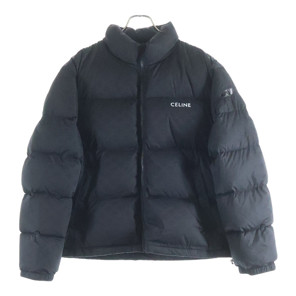 CELINE(セリーヌ) トリオンフ総柄ジップアップ ダウンジャケット ブラック 2W31A795W.38NO