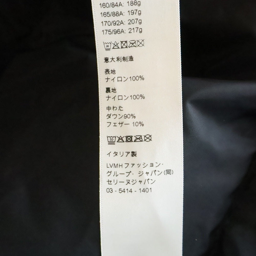 CELINE(セリーヌ) トリオンフ総柄ジップアップ ダウンジャケット ブラック 2W31A795W.38NO