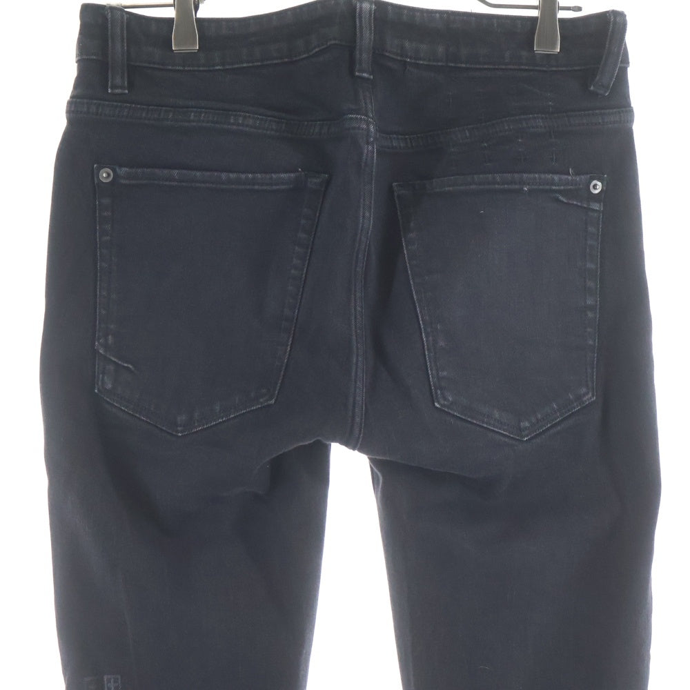 KSUBI(スビ) ボタンフライ スキニーデニムパンツ ブラック