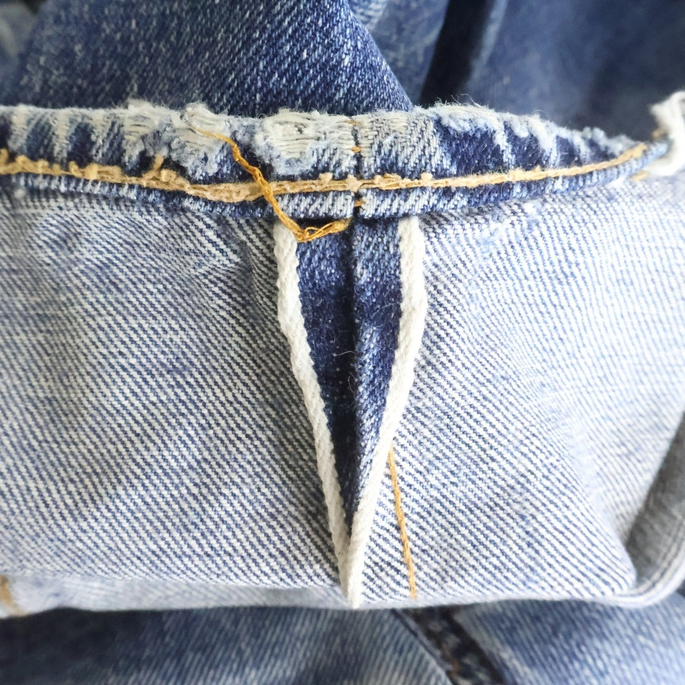 Levi's(リーバイス) 70S VINTAGE 501 66前期 ボタン裏6 スモールe シングルステッチ ヴィンテージ ボタンフライ デニムパンツ インディゴ