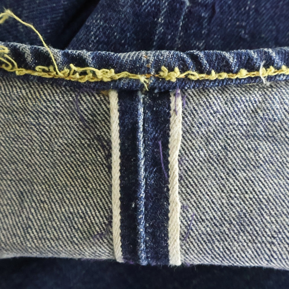 Levi's(リーバイス) 60S 501XX ギャラ無し紙パッチ BIG E ボタン裏ツメ
