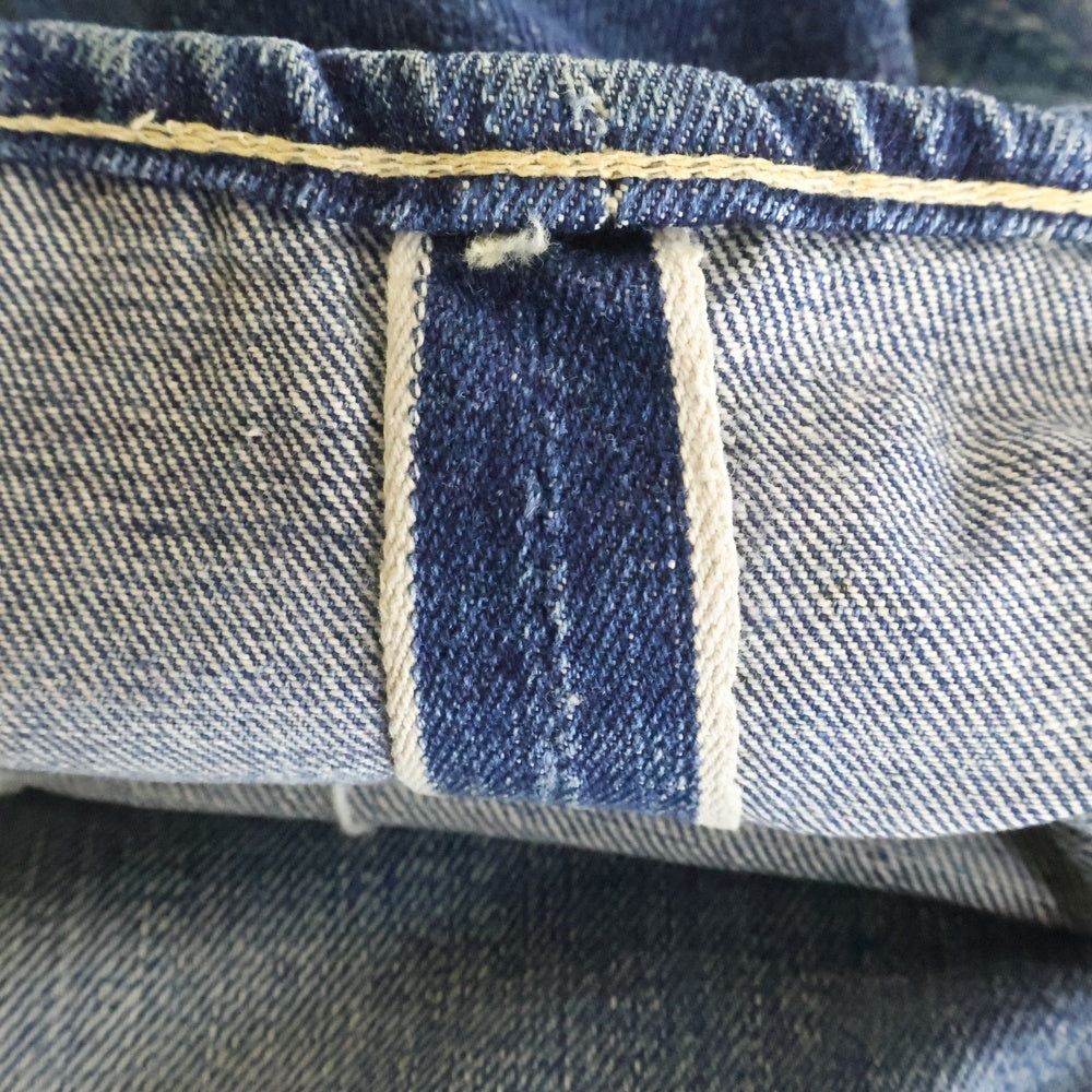 Levi's(リーバイス) 40S 501XX 47モデル 前期 革パッチ ドームボタン センターセットループ ヴィンテージ ボタンフライデニムパンツ インディゴ