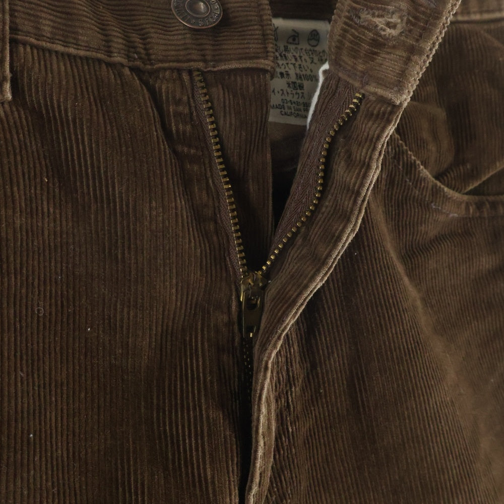Levi's(リーバイス) コーデュロイ ロングパンツ ブラウン 8070-1427