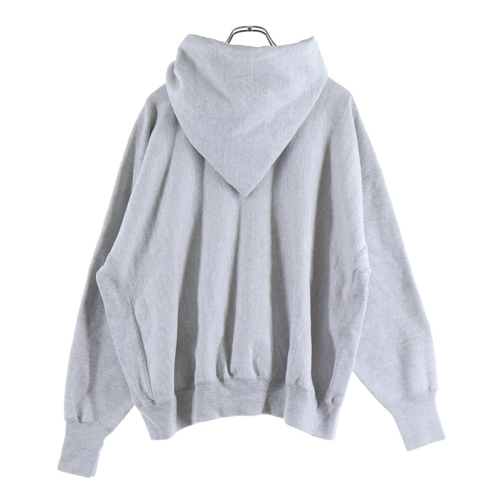 SAINT MICHAEL(セントマイケル) SAINT MX6 Hoodie ロゴ スウェットプルオーバーパーカー グレー SM-YS1-0000-046