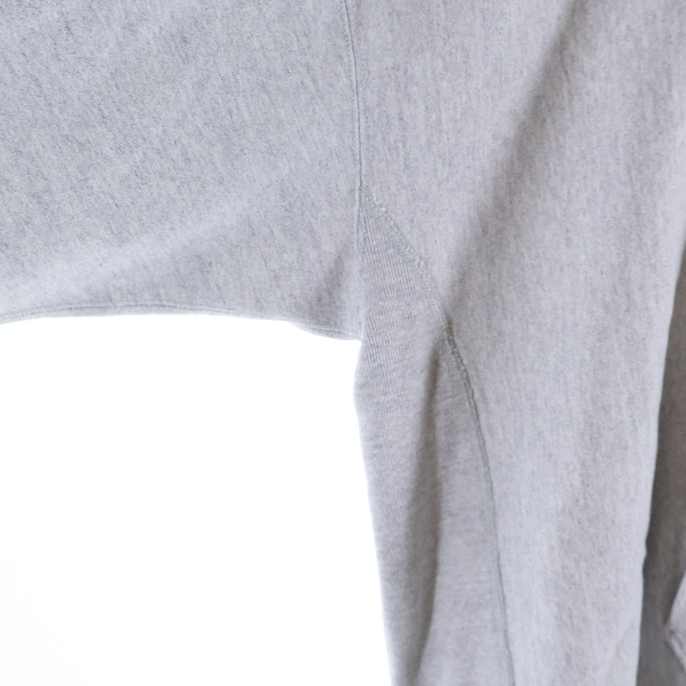 SAINT MICHAEL(セントマイケル) SAINT MX6 Hoodie ロゴ スウェットプルオーバーパーカー グレー SM-YS1-0000-046