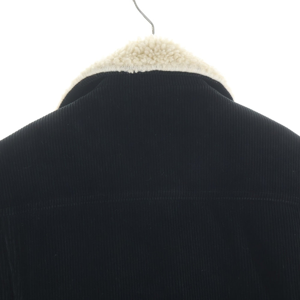 WACKO MARIA(ワコマリア) CORDUROY JKT コーデュロイ ボア ランチコート ジャケット ブラック