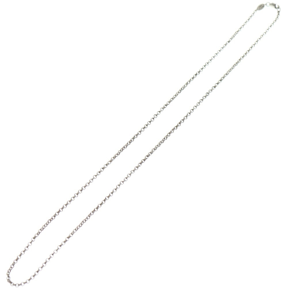 CHROME HEARTS(クロムハーツ) NECKCHAIN R18 ロールチェーンネックレス