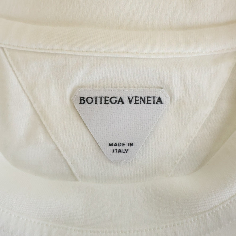 BOTTEGA VENETA(ボッテガヴェネタ) クルーネック 半袖Tシャツカットソー ホワイト 796216