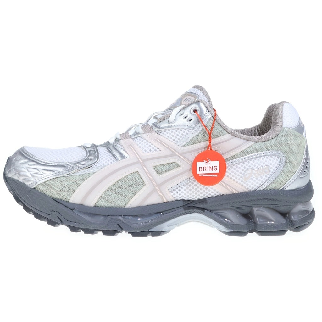 ASICS(アシックス) ×KITH RONNIE FIEG GEL-NIMBUS 10.1 キス ロニーファイグ ゲルニンバス10.1 ローカットスニーカー グレー/ピンク US9.5/27.5cm 1203A723-100