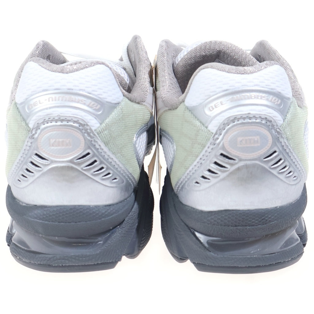 ASICS(アシックス) ×KITH RONNIE FIEG GEL-NIMBUS 10.1 キス ロニーファイグ ゲルニンバス10.1 ローカットスニーカー グレー/ピンク US9.5/27.5cm 1203A723-100