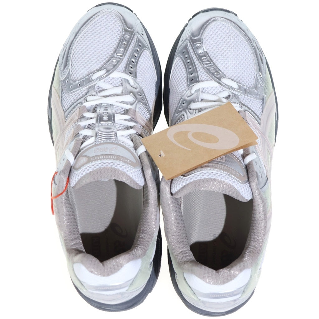 ASICS(アシックス) ×KITH RONNIE FIEG GEL-NIMBUS 10.1 キス ロニーファイグ ゲルニンバス10.1 ローカットスニーカー グレー/ピンク US9.5/27.5cm 1203A723-100
