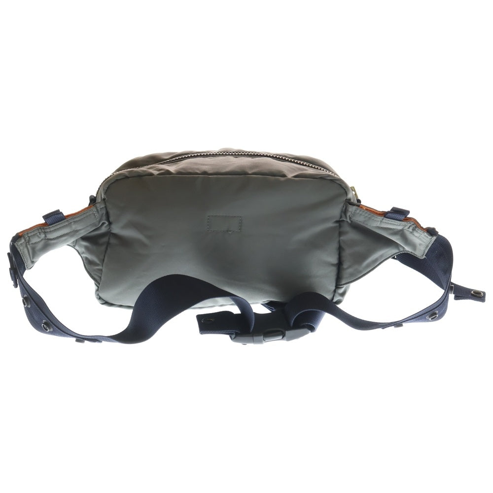 PORTER(ポーター) TANKER タンカー ナイロン ウエスト ボディバッグ グレー