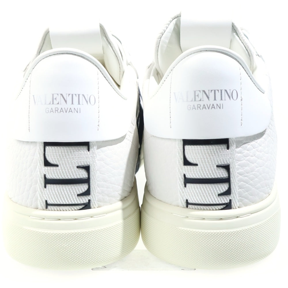 VALENTINO(ヴァレンティノ) ロゴ レザー ローカットスニーカー ホワイト/ブラック TUC58Y2