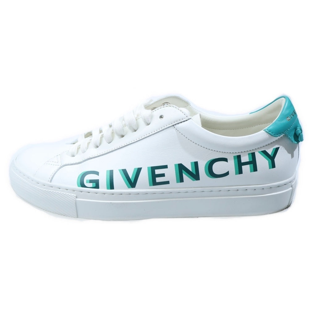 GIVENCHY(ジバンシィ) URBAN STREET SNEAKER アーバン ストリート ロゴ レザー ローカットスニーカー ホワイト DN0240