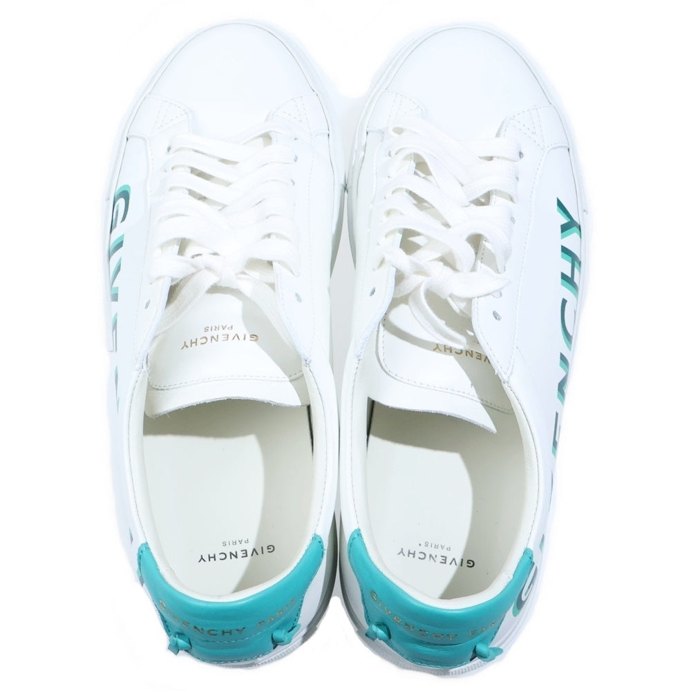 GIVENCHY(ジバンシィ) URBAN STREET SNEAKER アーバン ストリート ロゴ レザー ローカットスニーカー ホワイト DN0240