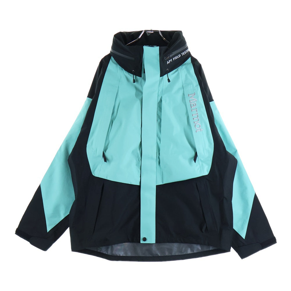 Marmot(マーモット) 25AW ×STABRIDGE GORE-TEX 3L ALPINIST JACKET GEN2 スタブリッジ ゴアテックス アルピニスト マウンテンパーカー ジャケット ブルー/ブラック MTFW25MRN348AP