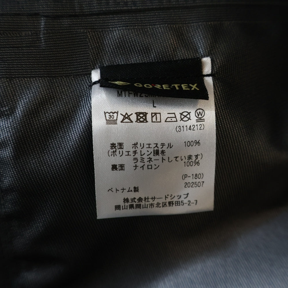 Marmot(マーモット) 25AW ×STABRIDGE GORE-TEX 3L ALPINIST JACKET GEN2 スタブリッジ ゴアテックス アルピニスト マウンテンパーカー ジャケット ブルー/ブラック MTFW25MRN348AP
