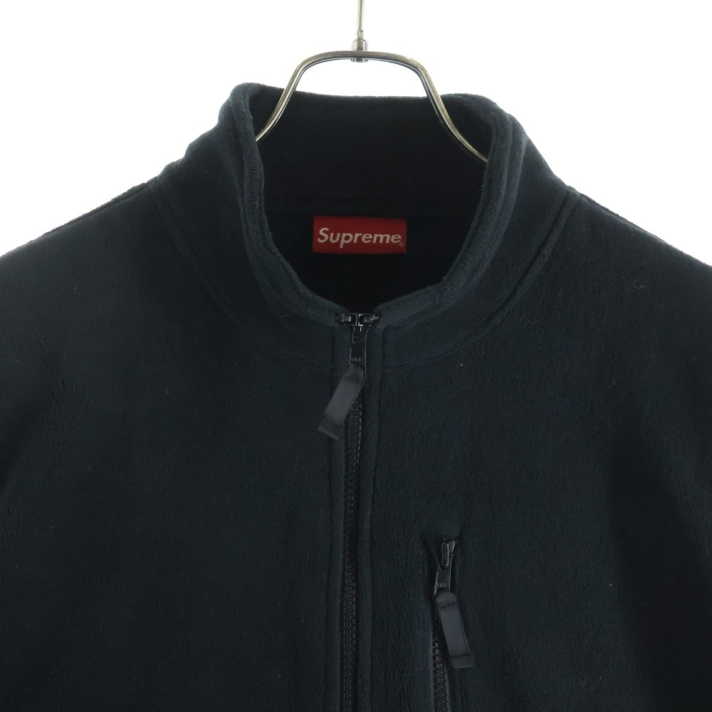 SUPREME(シュプリーム) 22AW Polartec Zip Jacket ポーラーテック ジップアップ フリース ジャケット ブラック