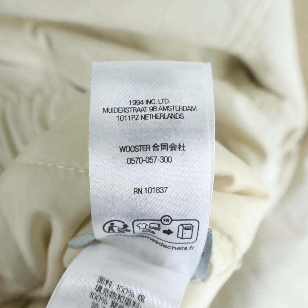 SUPREME(シュプリーム) 24AW Leather Collar Utility Jacket レザーカラー ユーティリティ ジャケット アイボリー
