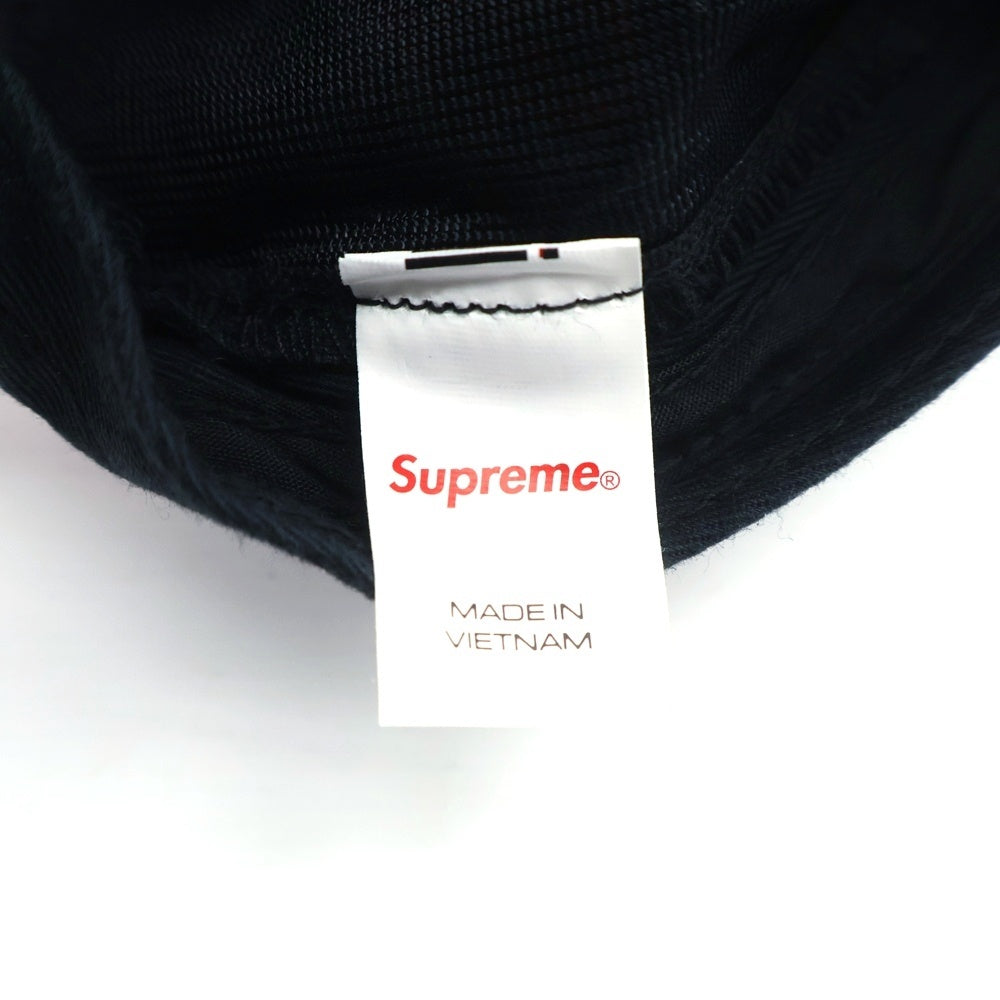 SUPREME(シュプリーム) 25SS AOI Embroidered Camp Cap アオイ エンブロイド キャンプ キャップ 帽子 ブラック/マルチ