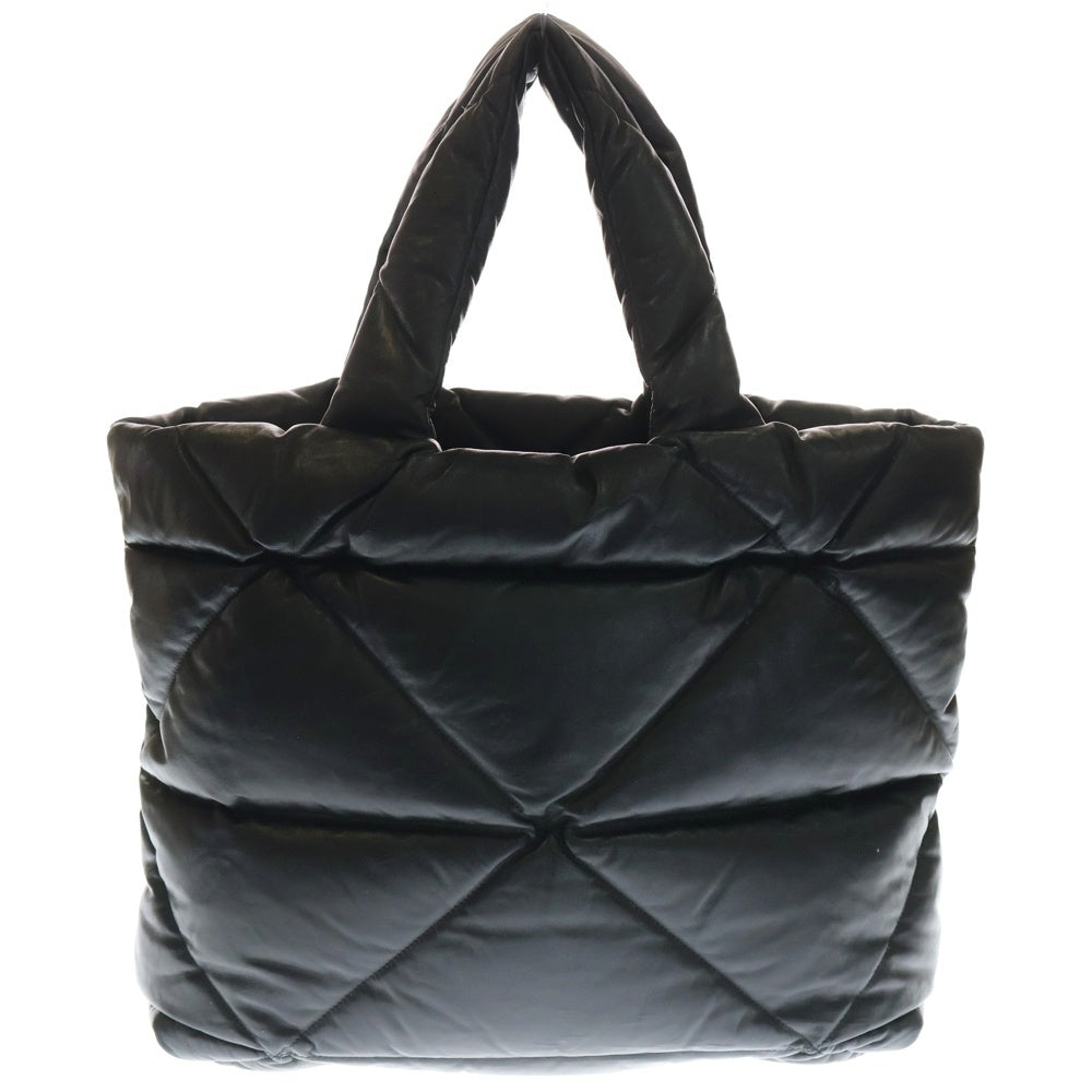 PRADA(プラダ) パデット キルティング ナッパ レザー トートバッグ ハンドバッグ ブラック 1BG411 レディース