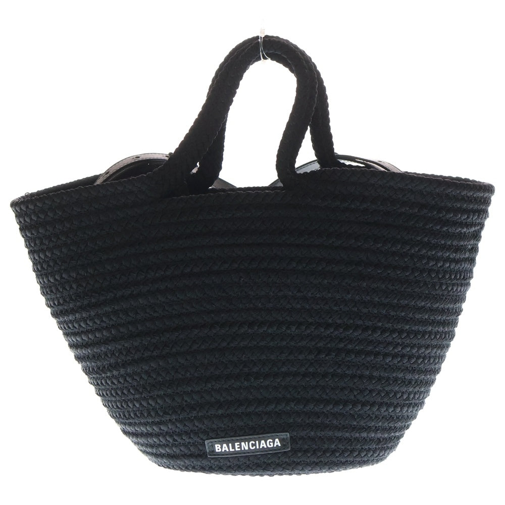 BALENCIAGA(バレンシアガ) IBIZA イビザ ミディアム バスケット かごバッグ トートバッグ ハンドバッグ ショルダーバッグ ブラック 695611 レディース