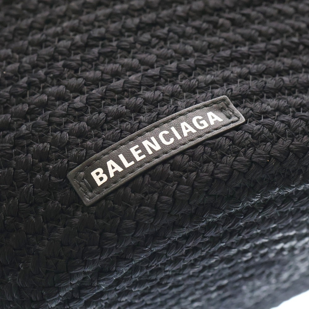 BALENCIAGA(バレンシアガ) IBIZA イビザ ミディアム バスケット かごバッグ トートバッグ ハンドバッグ ショルダーバッグ ブラック 695611 レディース