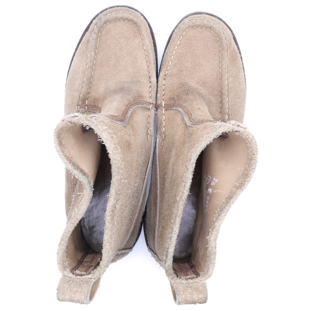 RUSSELL MOCCASIN(ラッセルモカシン) ノックアバウト モックトゥ スウェードレザー ブーツ ベージュ