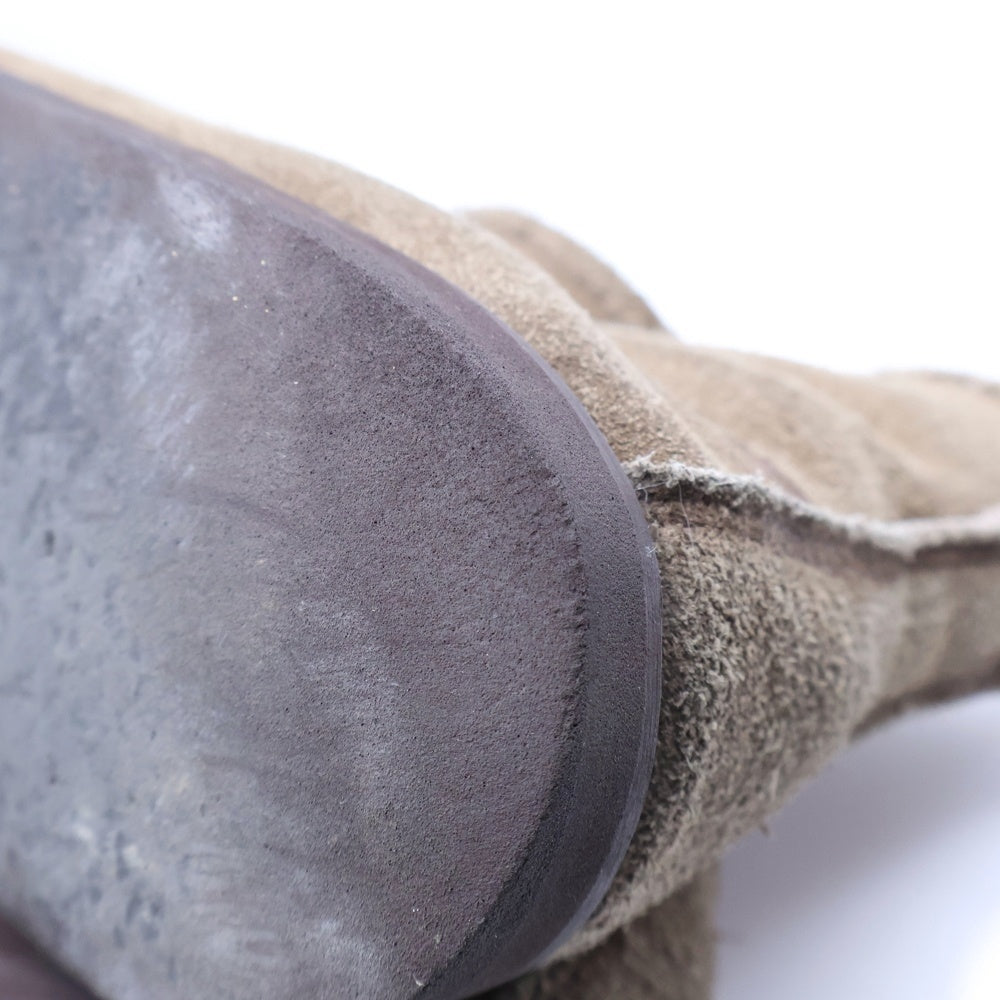 RUSSELL MOCCASIN(ラッセルモカシン) ノックアバウト モックトゥ スウェードレザー ブーツ ベージュ