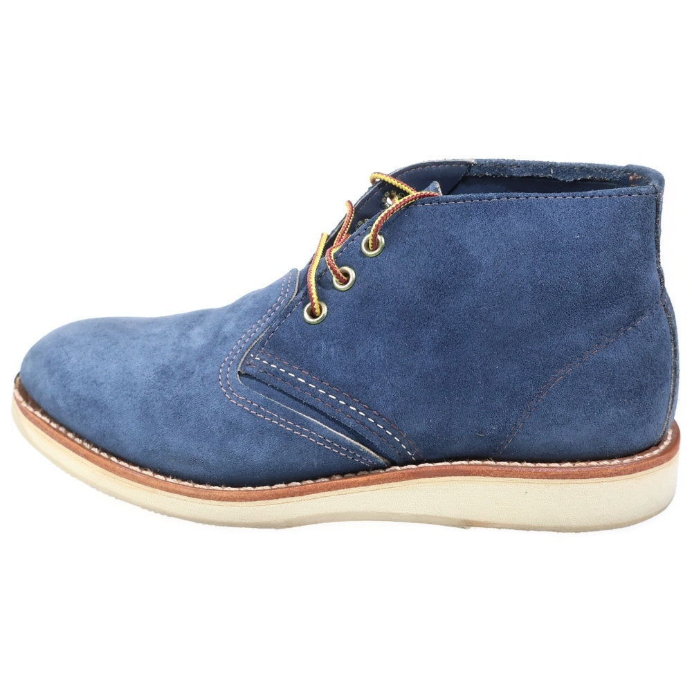 RED WING(レッド ウイング) 3146 CHUKKA BOOTS スウェードレザー チャッカブーツ ブルー