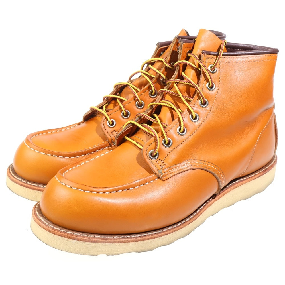 RED WING(レッド ウイング) 9875 犬タグ 復刻 アイリッシュセッター モックトゥ レザー ワークブーツ ブラウン