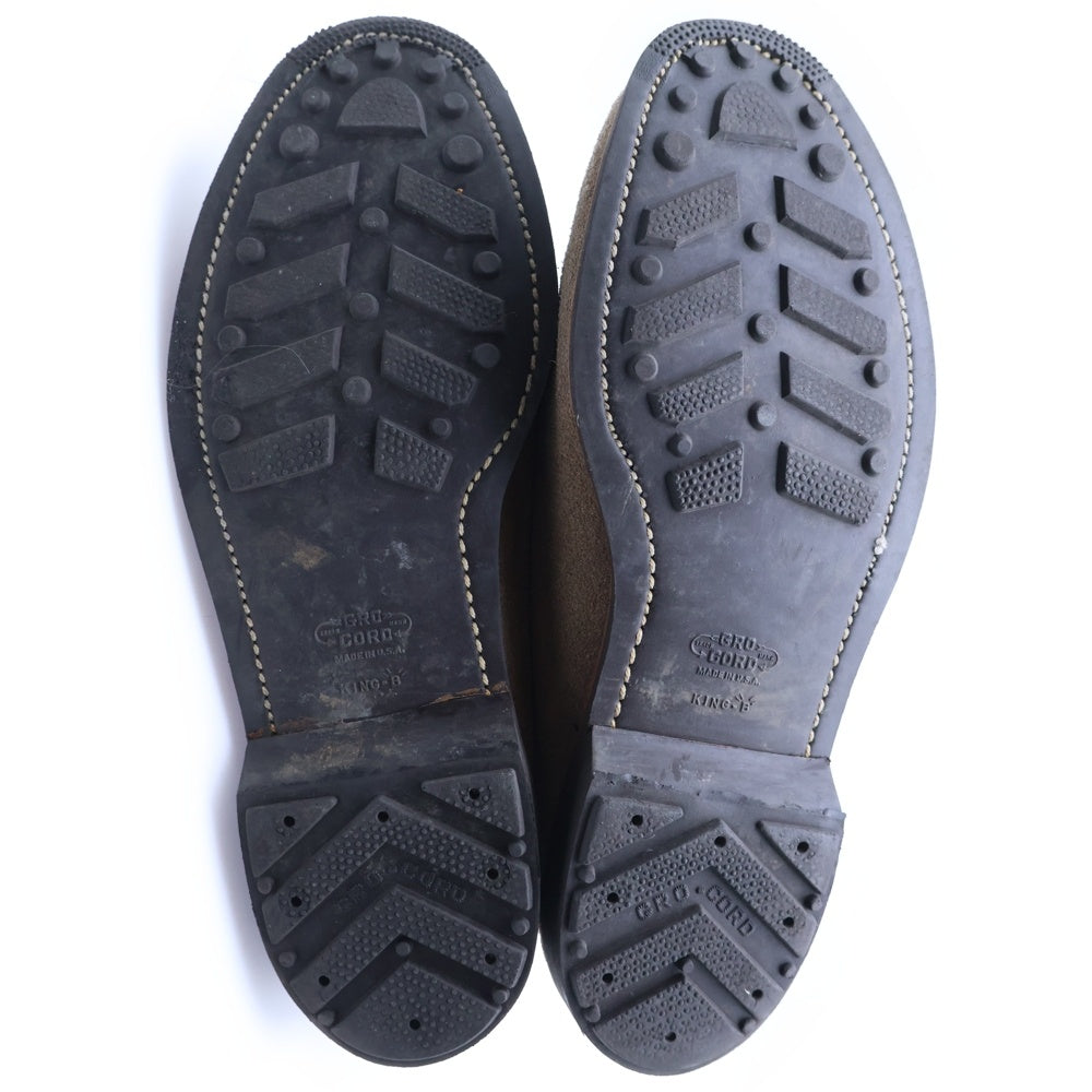 RUSSELL MOCCASIN(ラッセルモカシン) モックトゥ スウェードレザー チャッカブーツ ワークブーツ ベージュ