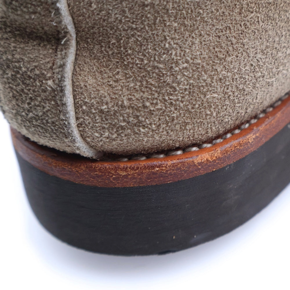 RUSSELL MOCCASIN(ラッセルモカシン) モックトゥ スウェードレザー チャッカブーツ ワークブーツ ベージュ