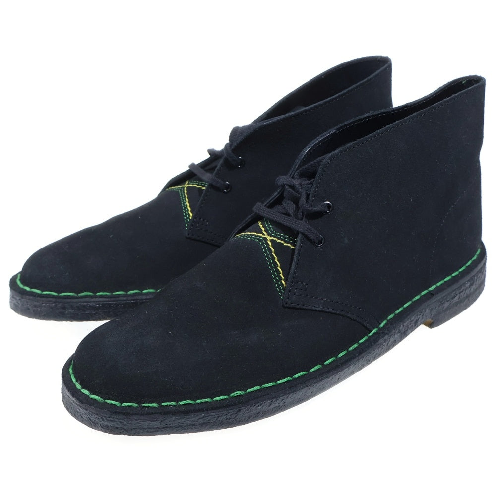Clarks(クラークス) DESERT BOOT スウェードレザー デザートブーツ チャッカブーツ ブラック 78353
