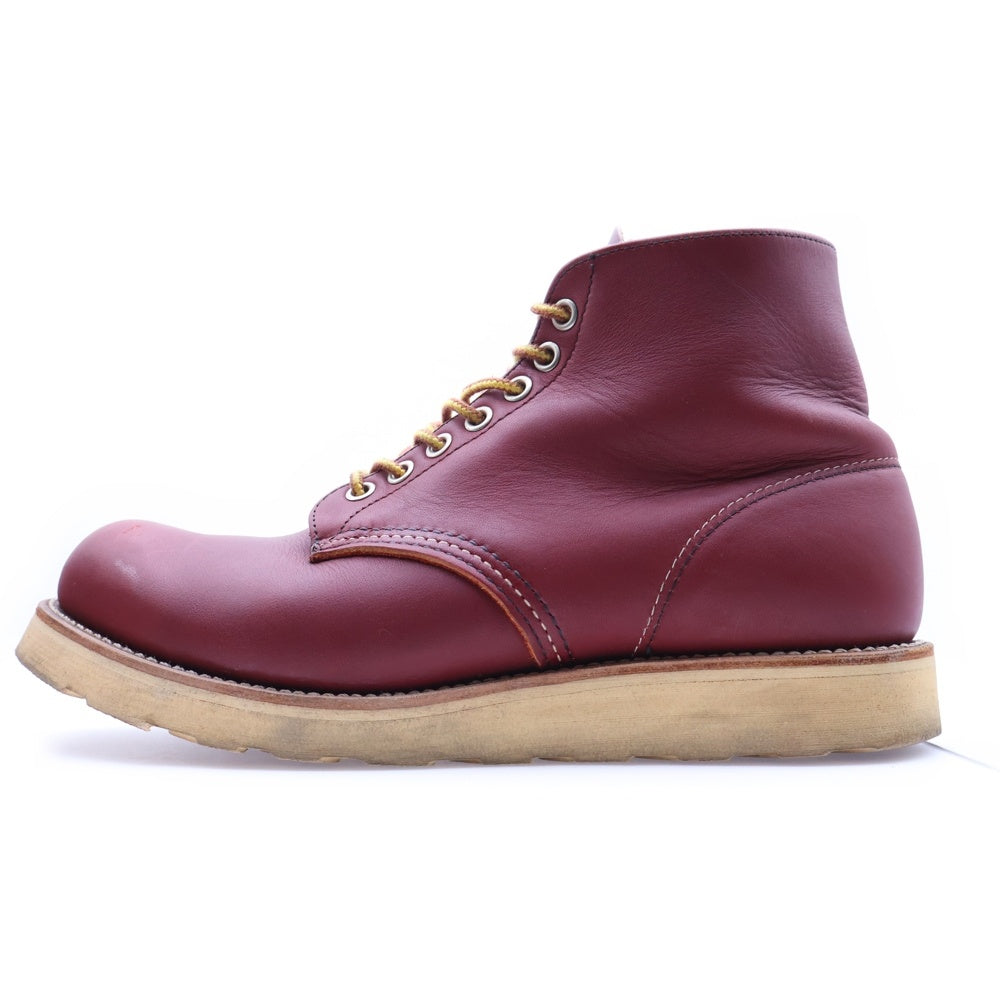 RED WING(レッド ウイング) IRISH SETTER アイリッシュセッター オロラセット 半円犬タグ プレーントゥ レザー ワークブーツ ブラウン