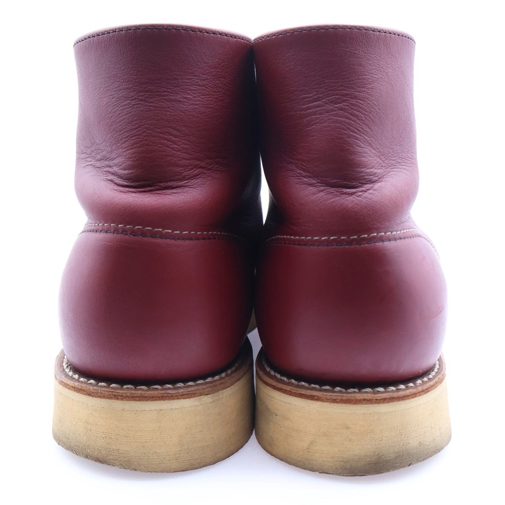 RED WING(レッド ウイング) IRISH SETTER アイリッシュセッター オロラセット 半円犬タグ プレーントゥ レザー ワークブーツ ブラウン