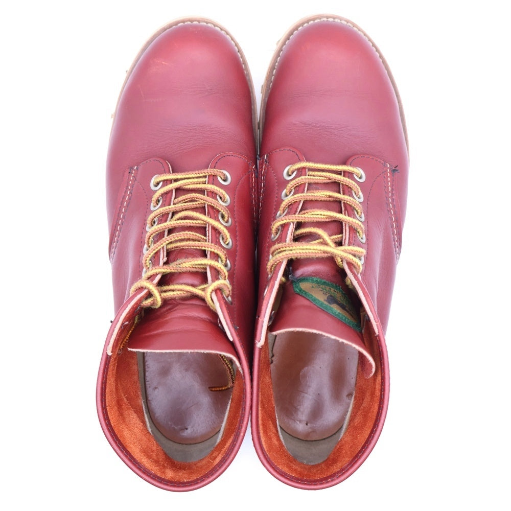 RED WING(レッド ウイング) IRISH SETTER アイリッシュセッター オロラセット 半円犬タグ プレーントゥ レザー ワークブーツ ブラウン