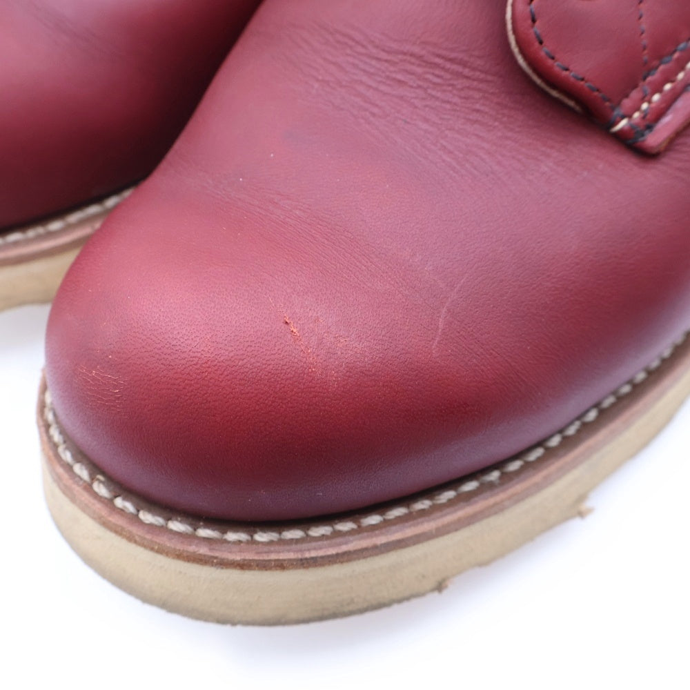RED WING(レッド ウイング) IRISH SETTER アイリッシュセッター オロラセット 半円犬タグ プレーントゥ レザー ワークブーツ ブラウン