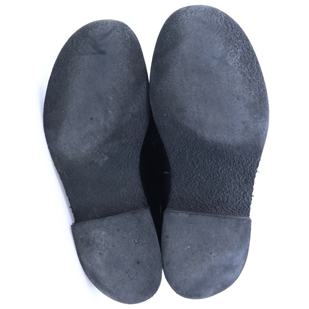 RUSSELL MOCCASIN(ラッセルモカシン) ノックアバウト モックトゥ レザー ブーツ ブラック