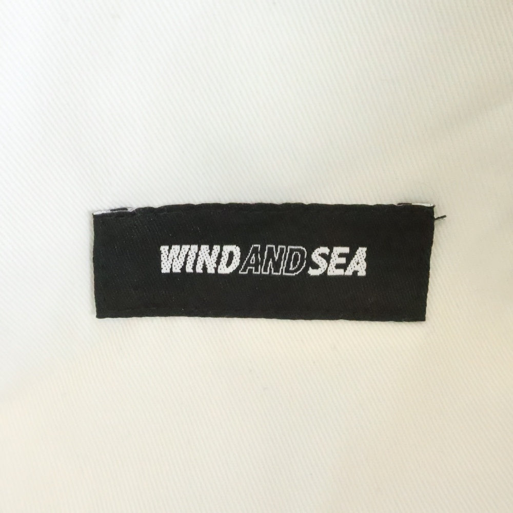 WIND AND SEA(ウィンダンシー) 20SS ×DICKIES 2TUCK TROUSERS ディッキーズ 2タック トラウザー ワークパンツ ブラック WDS-20S2-PT-03