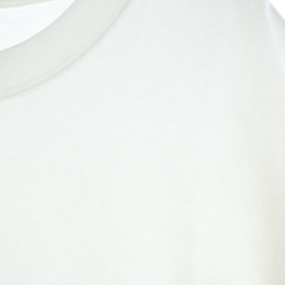 WIND AND SEA(ウィンダンシー) ×SPACE JAM 25TH ANNIVERSARY BUGS BUNNY S/S TEE スペースジャム 25周年記念 刺繍 クルーネック 半袖Tシャツ カットソー ホワイト WDS-SPJ-04