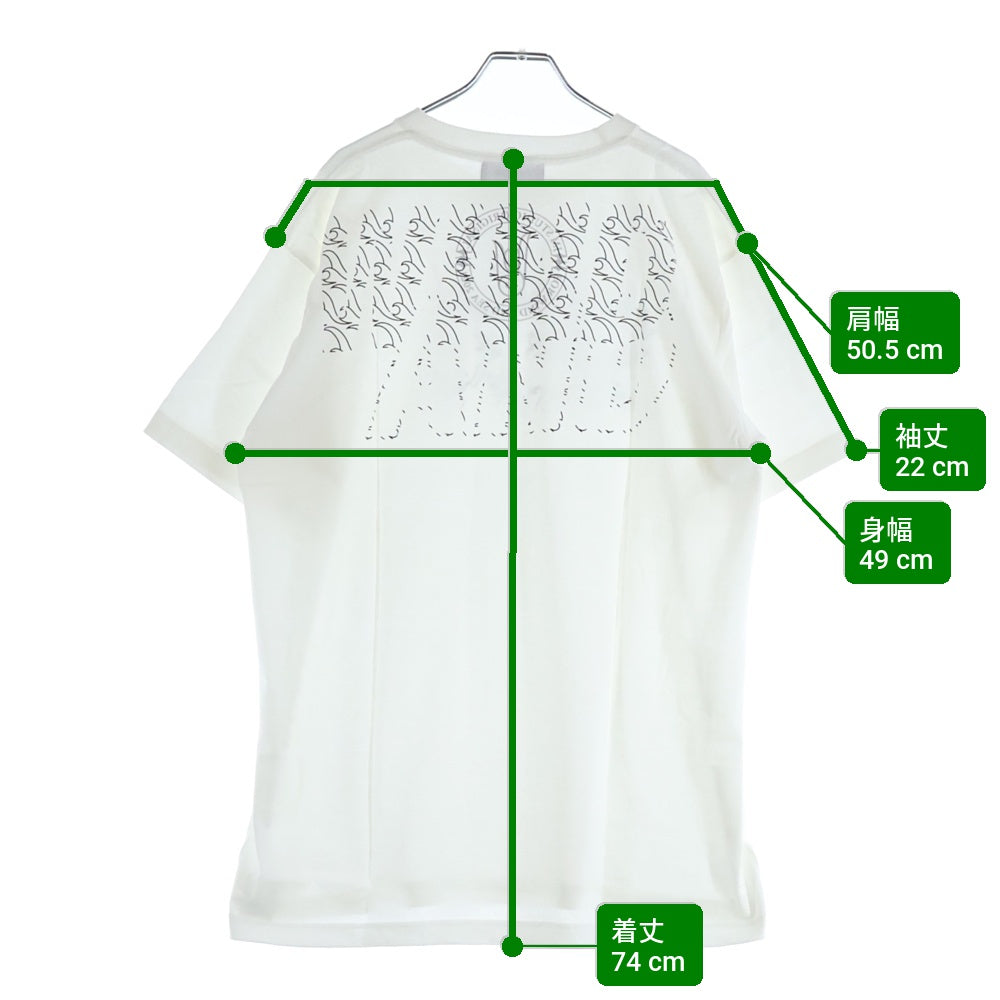 WIND AND SEA(ウィンダンシー) ×JUN MATSUI T-SHIRT マツイジュン ロゴプリント クルーネック 半袖Tシャツ カットソー ホワイト WDS-JMTS-01