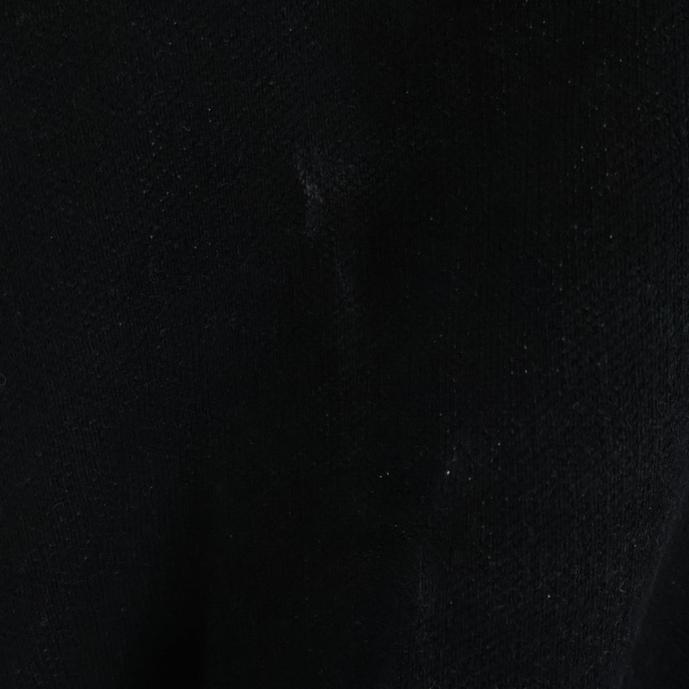 WIND AND SEA(ウィンダンシー) 23SS SILK_BLEND KNIT ロゴジャガード シルクブレンド ニット セーター ブラック WDS-O-SEA-23-Q3-KN-01