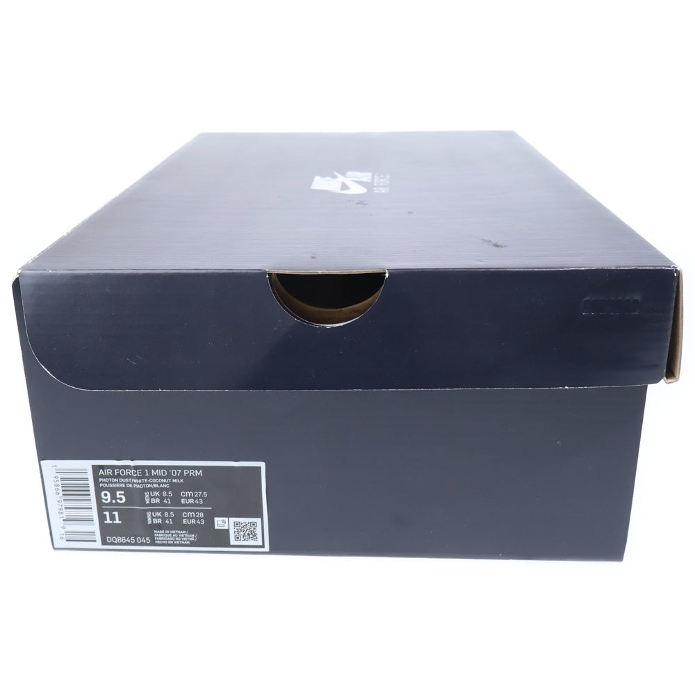 NIKE(ナイキ) AIR FORCE 1 MID COPY PASTE エアフォース1 コピー ペースト ミッドカットスニーカー ホワイト US9.5/27.5cm DQ8645-045