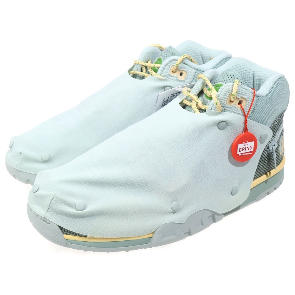NIKE(ナイキ) ×TRAVIS SCOTT AIR TRAINER 1 SP トラヴィススコット エアトレーナー1 ハイカットスニーカー ライトグリーン US10/28cm DR7515-001