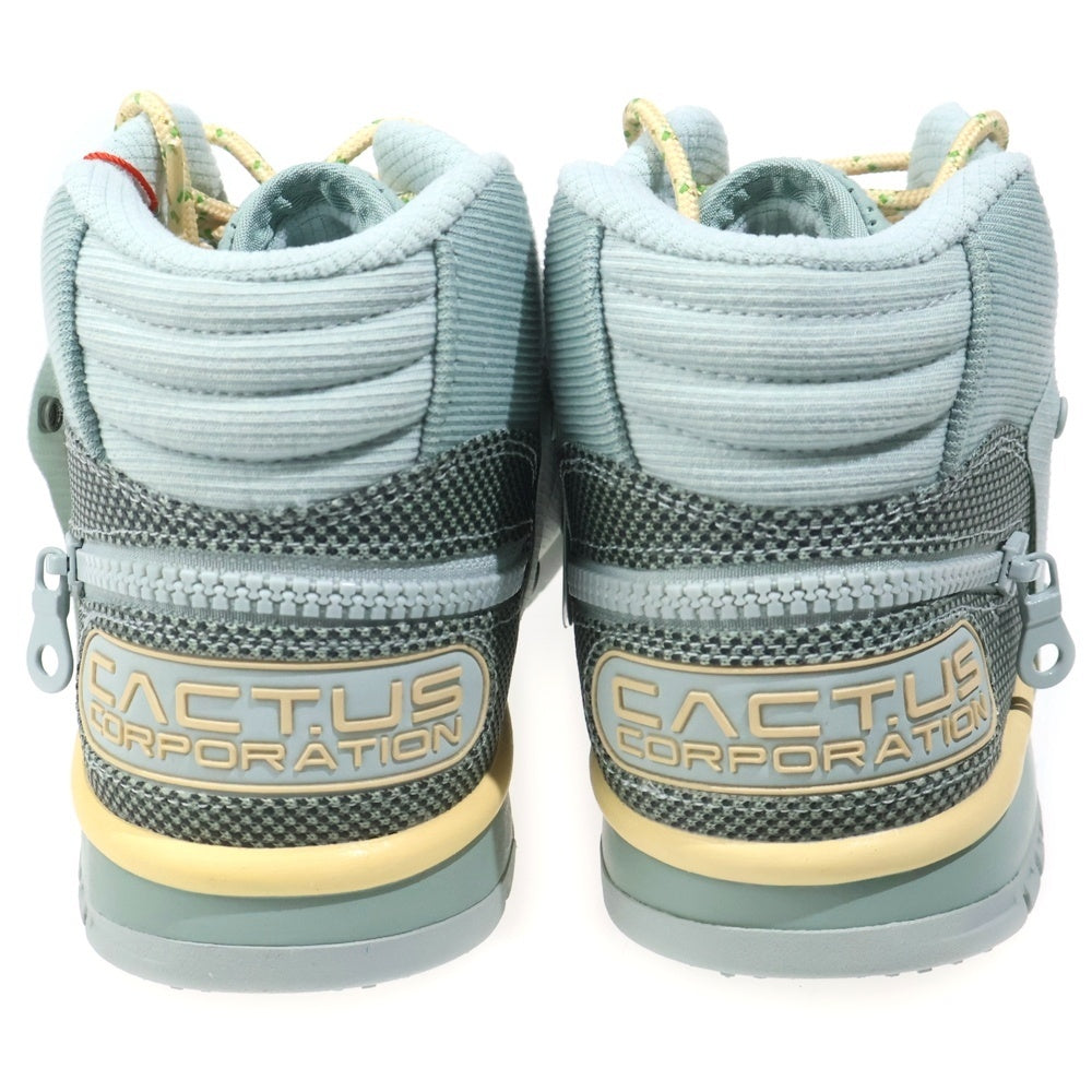 NIKE(ナイキ) ×TRAVIS SCOTT AIR TRAINER 1 SP トラヴィススコット エアトレーナー1 ハイカットスニーカー ライトグリーン US10/28cm DR7515-001