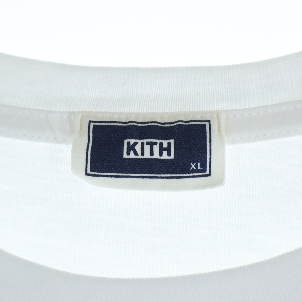 KITH(キス) BUTTERFLY VINTAGE TEE バタフライ 蝶 ロゴプリント クルー