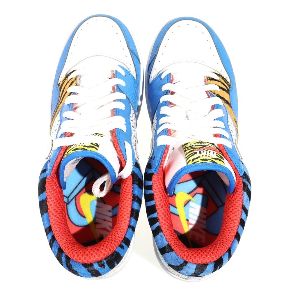 NIKE(ナイキ) 【観賞用 2007年製】 COURT FORCE LOW PREMIUM コートフォース プレミアム 節分 ローカットスニーカー マルチ US9.5/27.5cm 313940-411