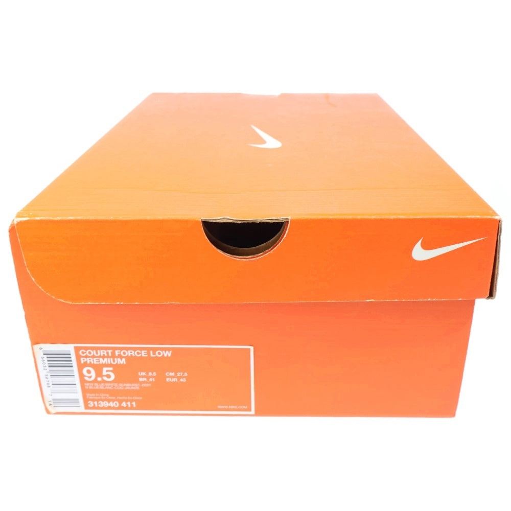 NIKE(ナイキ) 【観賞用 2007年製】 COURT FORCE LOW PREMIUM コートフォース プレミアム 節分 ローカットスニーカー マルチ US9.5/27.5cm 313940-411
